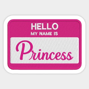 hello princess Sticker